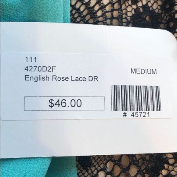 NWT Gorgeous English Rose (Dress Up) Dress Med - Picture 5 of 6